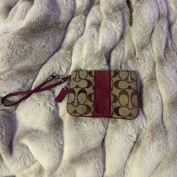 Coach Handbags - coach wristlet wallet!!